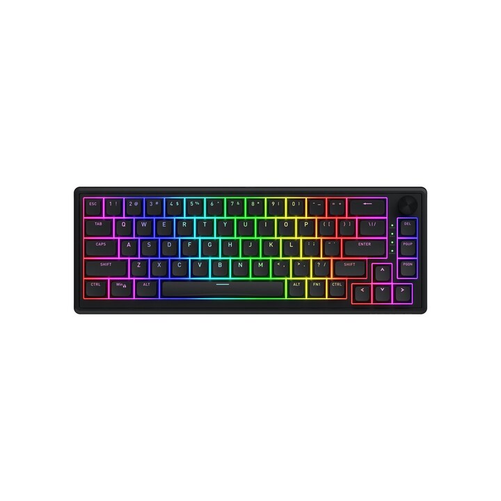 HATOR Skyfall 65 Wired Keyboard, Universal USB QWERTY English, Black