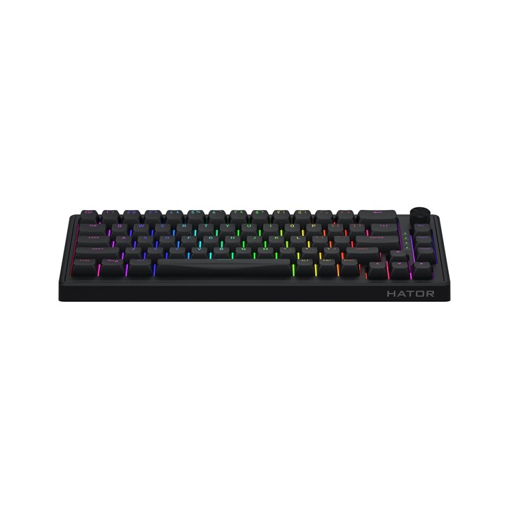 HATOR Skyfall 65 Wired Keyboard, Universal USB QWERTY English, Black