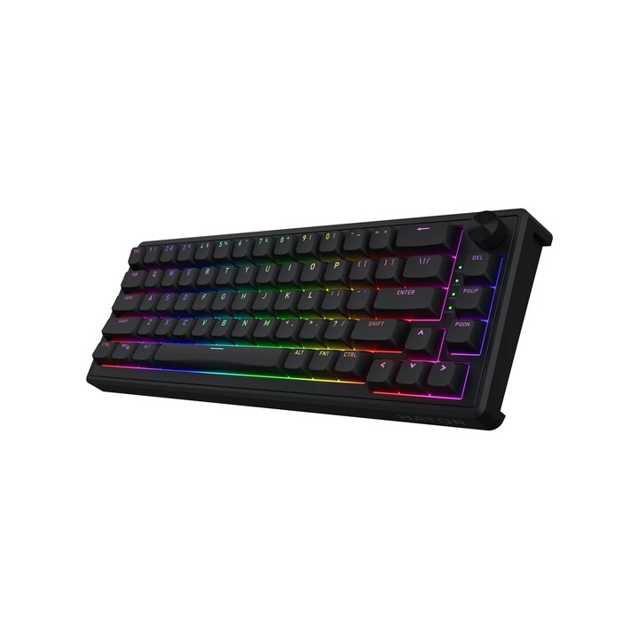 HATOR Skyfall 65 Wired Keyboard, Universal USB QWERTY English, Black
