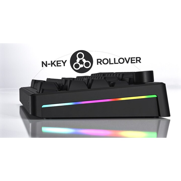 HATOR Skyfall 65 Wired Keyboard, Universal USB QWERTY English, Black