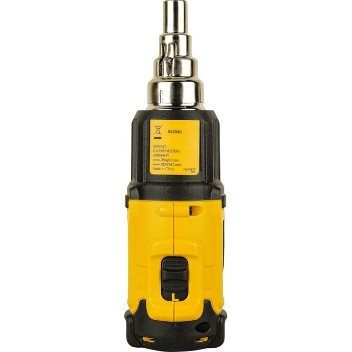 DEWALT DCE530N-XJ - Pistola ad aria calda 18V XR, 290-530 °C, 2 impostazioni di temperatura, luce LED