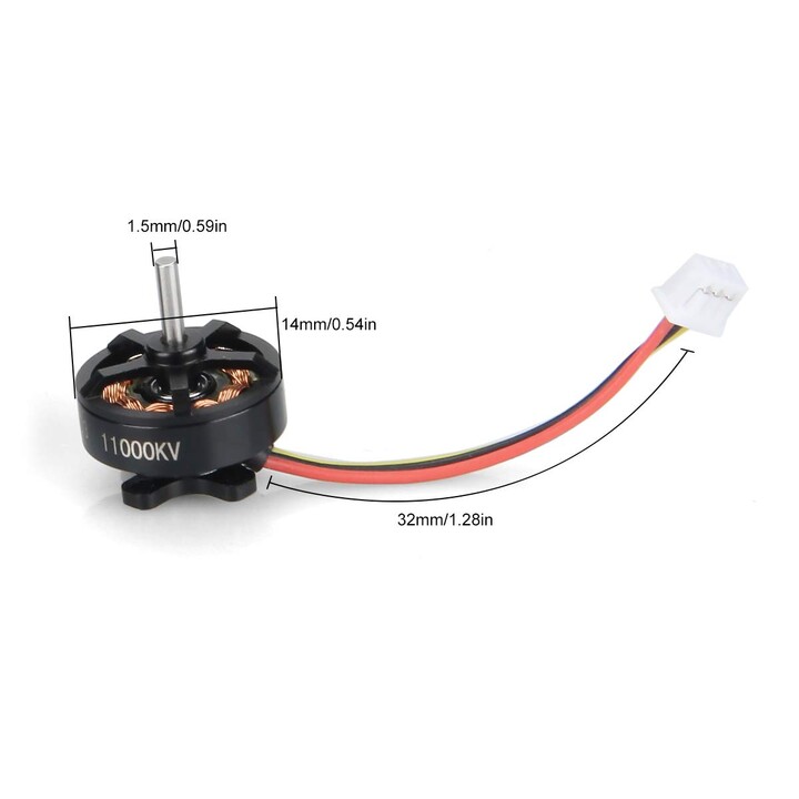Motore brushless Betafpv 1103 per drone 11000kv_2s, 1 pezzo