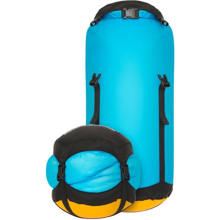 Sea to Summit eVac Dry Bag 20L Sac de compression étanche et léger Bleu Atoll