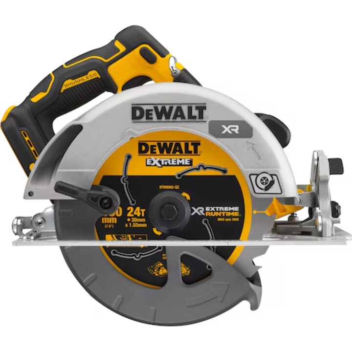 DeWalt Sierra Circular sin escobillas XR 18V Ø190mm FV Advantage sin cargador/batería