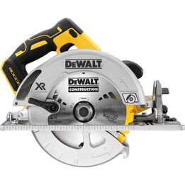Sierra circular DeWalt DCS572N XR sin escobillas de 18 V, compatible con rieles de 184 mm (solo el cuerpo)