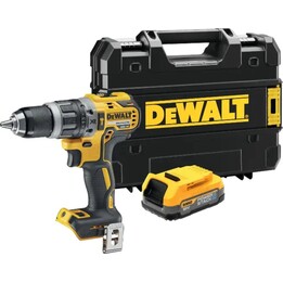 Trapano avvitatore a batteria DeWALT AKU 18V con avvitatore a impulsi, 1 batteria POWERSTACK da 1,7 V, senza caricatore