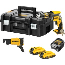 Aparafusadora para construção a seco Dewalt DCF620D2K-QW XR 18V com duas baterias de 2Ah e mala TSTAK