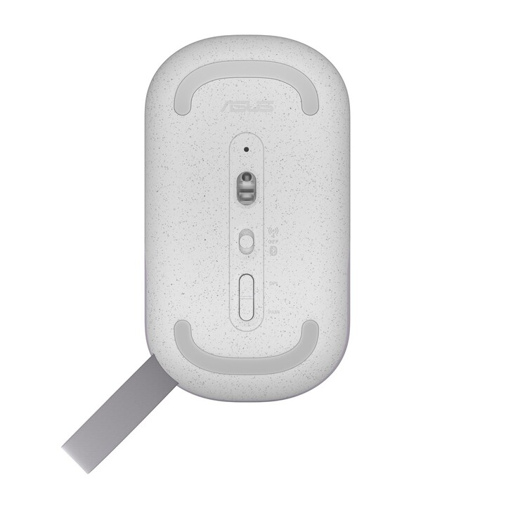 Mouse ottico ambidestro wireless RF + Bluetooth ASUS MD100 con risoluzione 1600 DPI