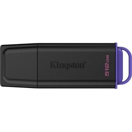Kingston DataTraveler Exodia 512 GB di unità flash USB 3.2 Gen 1, nero e viola