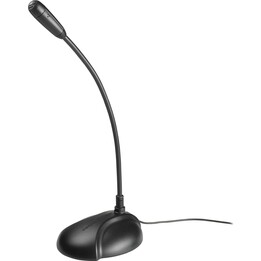 Audio-Technica ATR4750-USB Microfono digitale a collo d'oca omnidirezionale a condensatore, nero