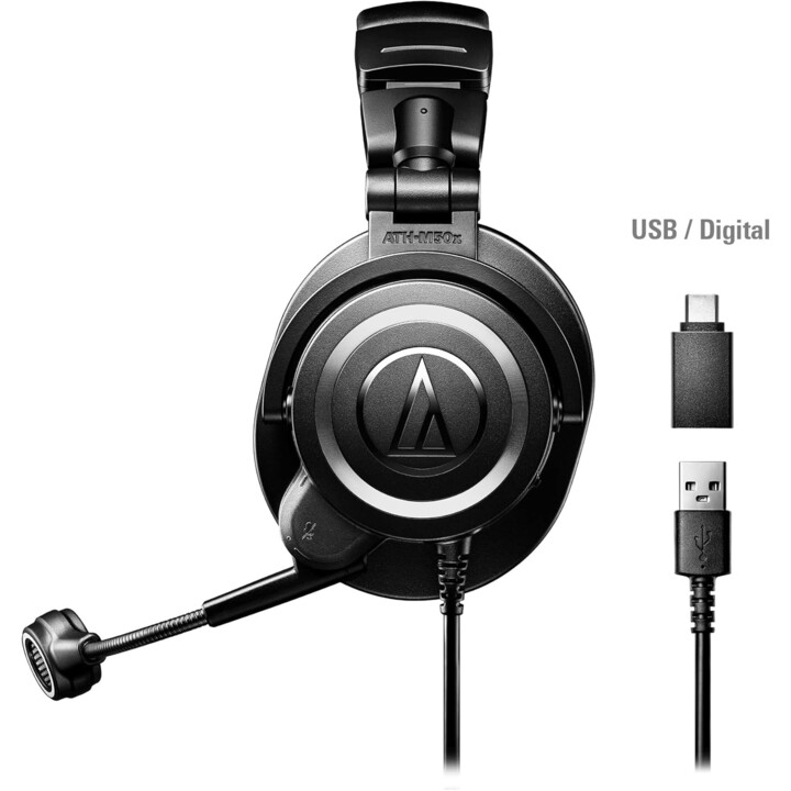 Audio-Technica ATH-M50xSTS-USB StreamSet Streaming-Kopfhörer