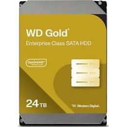 Western Digital Disco duro interno WD Gold Enterprise Class SATA de 24 TB - 7200 RPM, SATA 6 Gb/s