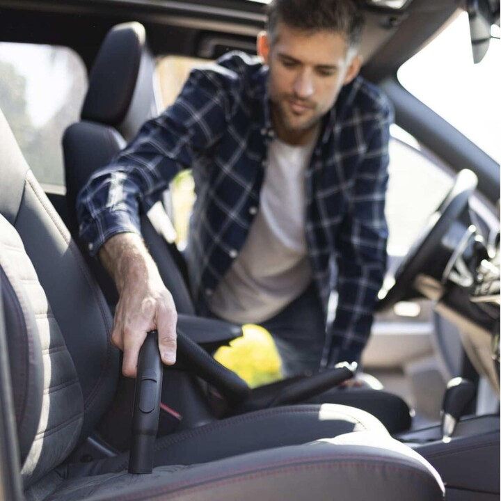 Goodyear - Aspiradora en Seco y Húmedo de 1200W, Tanque de Acero Inoxidable de 20L