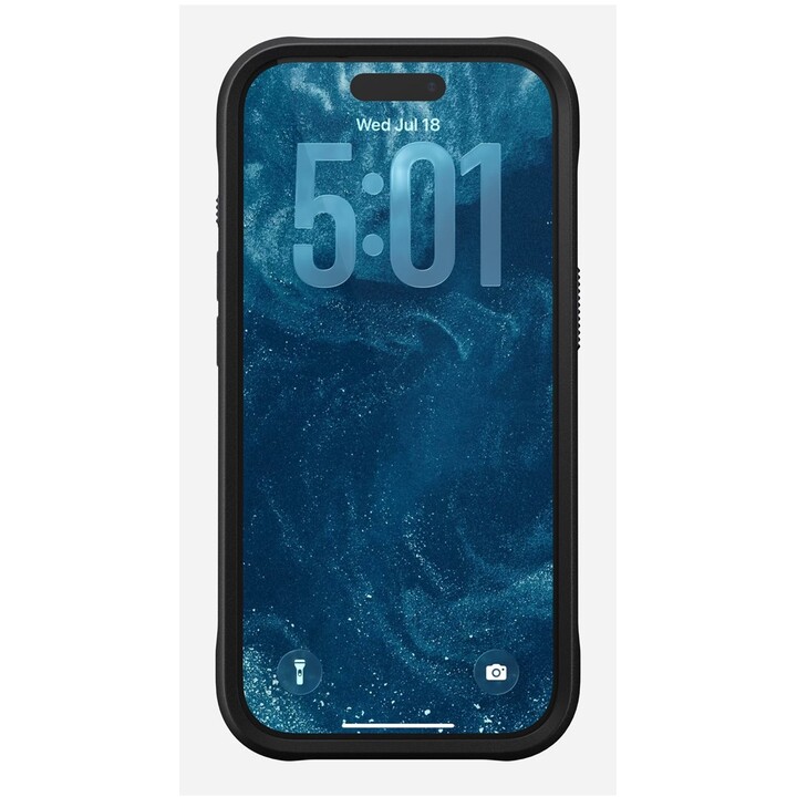 Capa de couro resistente Nomad para celular de 16 cm (6,3"), marrom