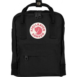 Fjällräven Kånken Mini Rucksack Schwarz Vinylon