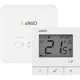 Termostato inalámbrico ENGO Controls E7-RFW, blanco