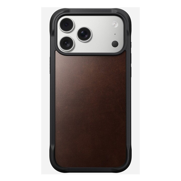 Nomad Robuste Lederhülle für 17,5 cm (6,9") Mobiltelefone, Braun