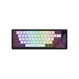 Tastiera da gioco wireless HATOR Skyfall Pro 65 USB + RF Wireless + Bluetooth QWERTY US Inglese Nero, Grigio
