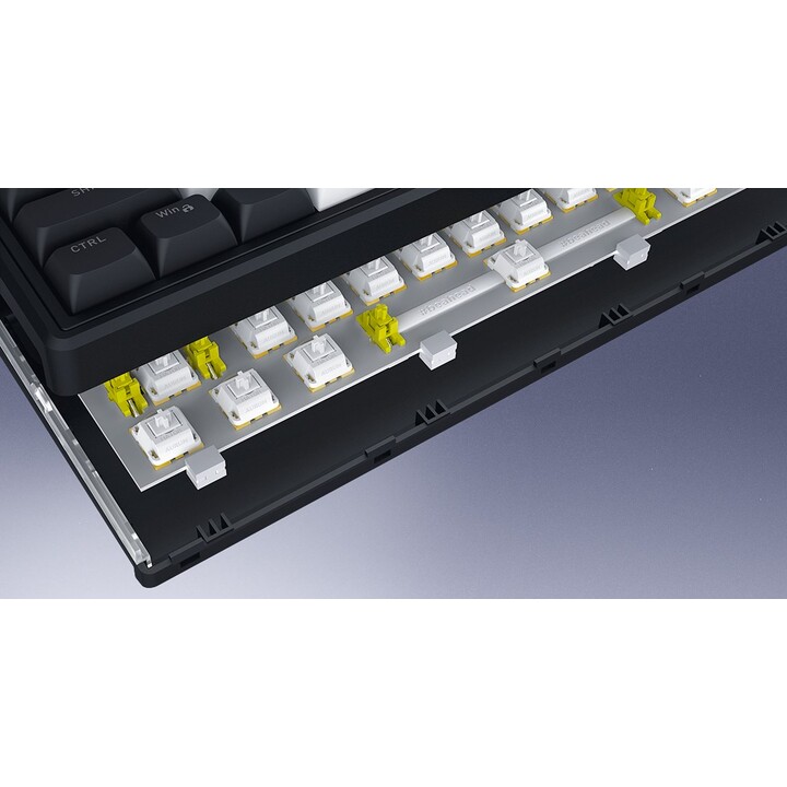 Tastiera da gioco wireless HATOR Skyfall Pro 65 USB + RF Wireless + Bluetooth QWERTY US Inglese Nero, Grigio