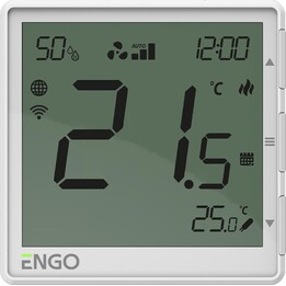 Termostato per ventilconvettore ENGO Controls EFAN-230W, 230 V