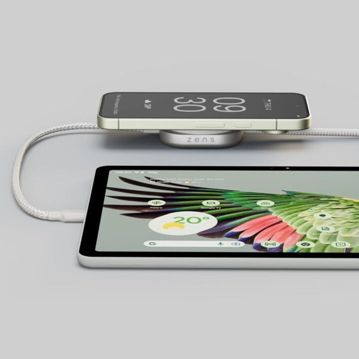 Cabo USB ZENS USB CC Pro 2 USB 240 W Branco