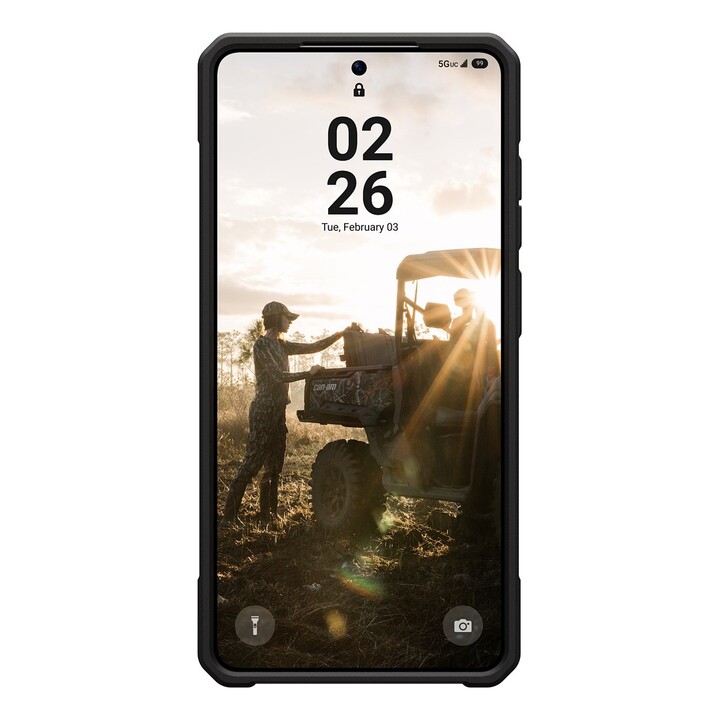Custodia per cellulare Urban Armor Gear Monarch Pro in Kevlar da 17,5 cm (6,9"), nera.
