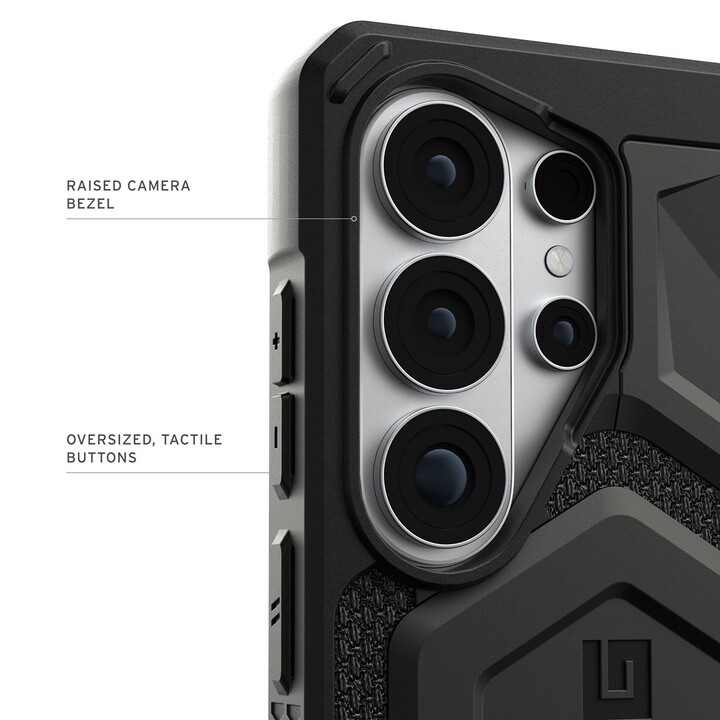 Urban Armor Gear Monarch Pro Kevlar funda para teléfono móvil 17,5 cm (6.9") Negro