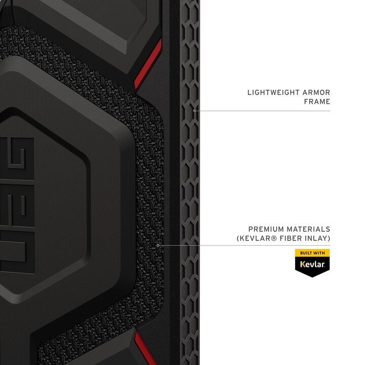 Urban Armor Gear Monarch Pro Kevlar funda para teléfono móvil 17,5 cm (6.9") Negro