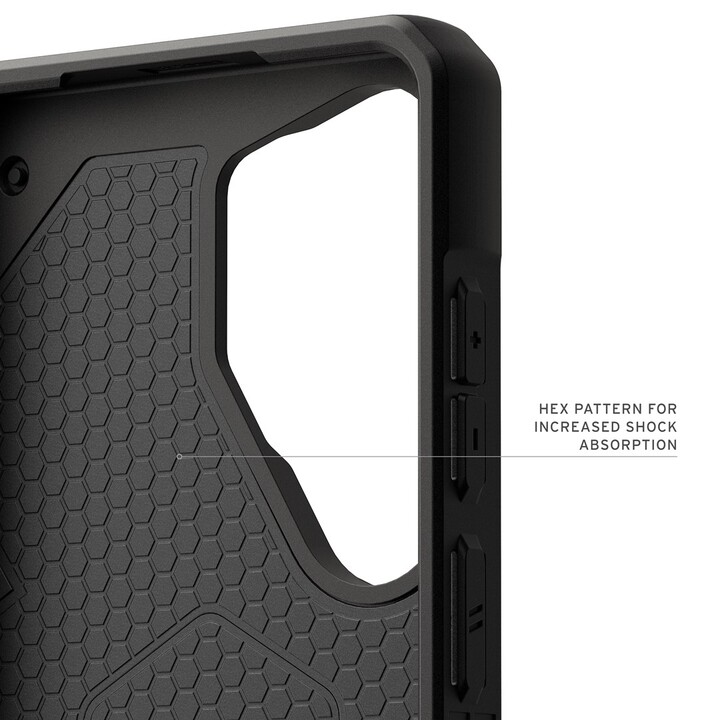 Étui pour téléphone portable Urban Armor Gear Monarch Pro en Kevlar, 17,5 cm (6,9"), noir