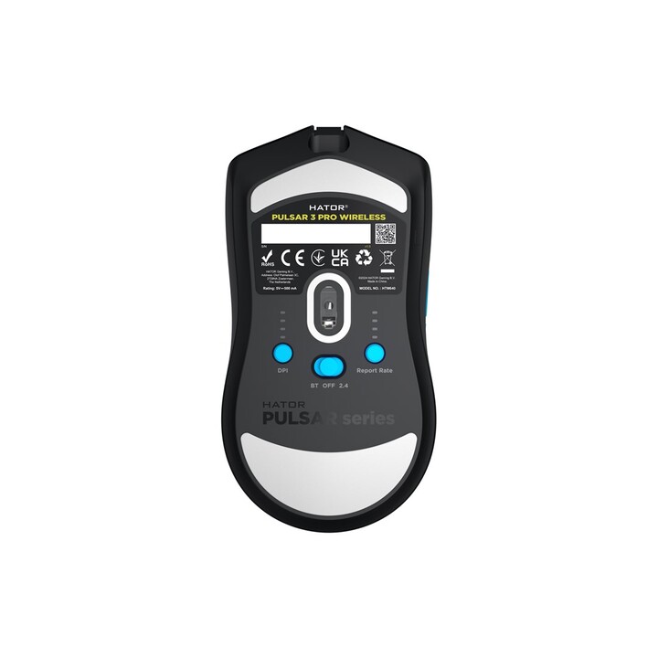 HATOR Pulsar 3 PRO Wireless Maus Gaming rechts RF Wireless + Bluetooth + USB Type-A Optisch 30000 DPI