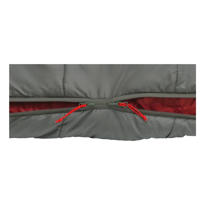 Robens Snowfall II Erwachsener Halb-rechteckiger Schlafsack Nylon, Polyester Grün