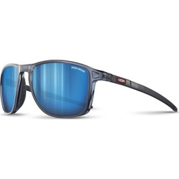 Julbo Compass Sonnenbrille - Translucent Glossy Blue - Schwarz Blau Flash Spectron 3