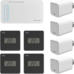 Kit di controllo wireless per zone di riscaldamento a radiatori di Technical Controllers