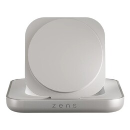 ZENS ZESC20W/00 Ladegerät für Mobilgeräte Kopfhörer, Smartphone, Uhr Weiß, Silber USB Kabelloses Aufladen Schnellladung Drinnen
