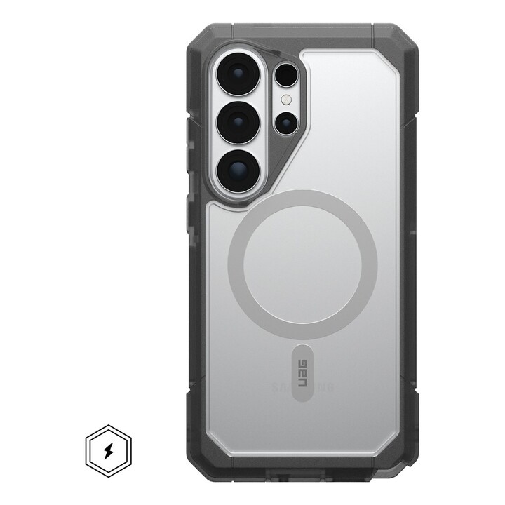 Urban Armor Gear Trooper coque de protection pour téléphones portables 17,5 cm (6.9") Housse Transparent, Cendre
