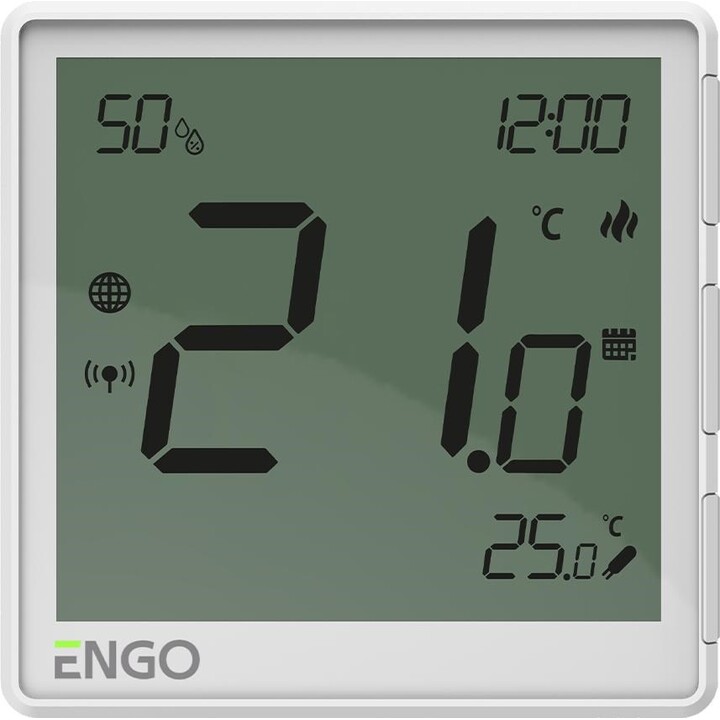 230V Temperature Controller, White, Smart, ZigBee