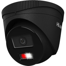 Câmera IP Dome Hilook IPC-T260HA-LU Preta de 6MP com Iluminação Híbrida Inteligente