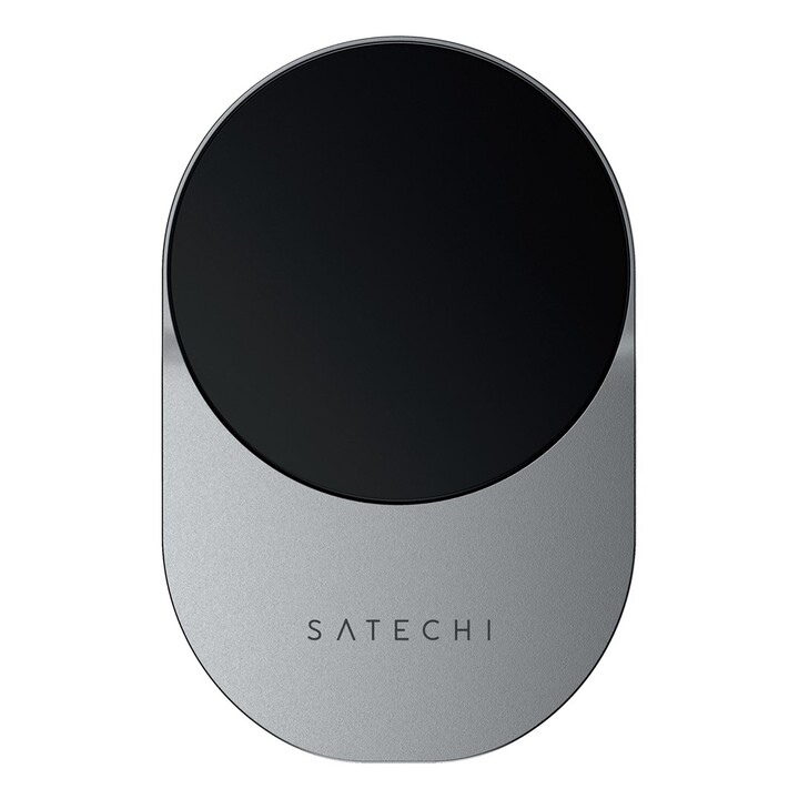 Satechi ST-Q2CCM cargador de dispositivo móvil Smartphone Negro, Gris Encendedor de cigarrillos Cargador inalámbrico Carga rápid
