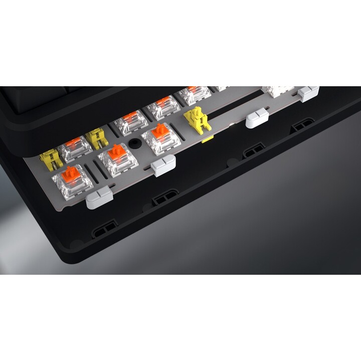 HATOR Rockfall 3 TKL Wireless clavier Gaming USB + RF Wireless + Bluetooth QWERTY US International Noir
