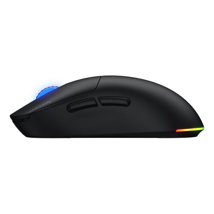 HATOR Quasar 3 Wireless Gaming Mouse Ambidextrous RF Wireless + Bluetooth + USB Type-A Optical 12000 DPI