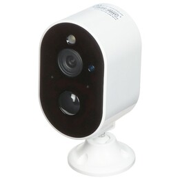 Outdoor solar-powered IP camera with PIR sensor