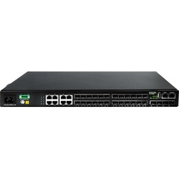 DCN S5750E-28F-SI-D Managed L2/L3 Gigabit Ethernet Switch (10/100/1000) 1U Black