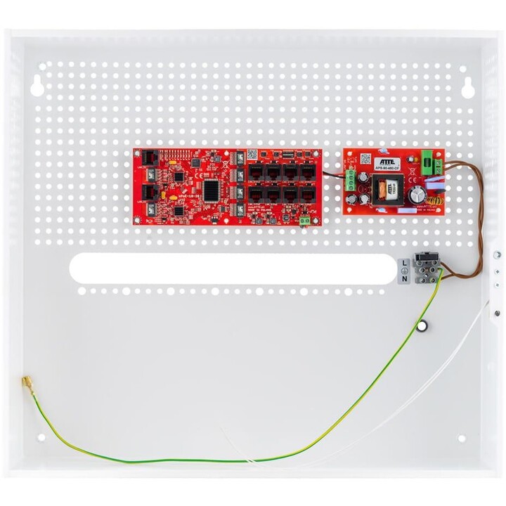 Conjunto para 8 câmeras IP, switch PoE 8P+2G ATTE IP-8-20-H