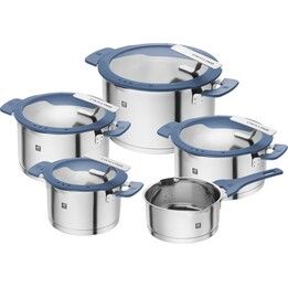 ZWILLING SIMPLIFY Ensemble de 5 casseroles bleu