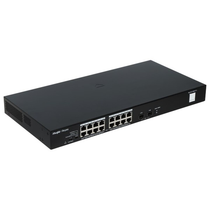 Switch Gigabit Ethernet L2 non gestito Ruijie Networks RG-ES118GS-PL (10/100/1000) con alimentazione tramite Ethernet (PoE), col
