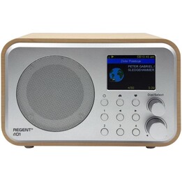 Radio por Internet Ferguson Regent i101 | DAB+ | FM RDS / Batería de 2000 mAh (Madera clara)