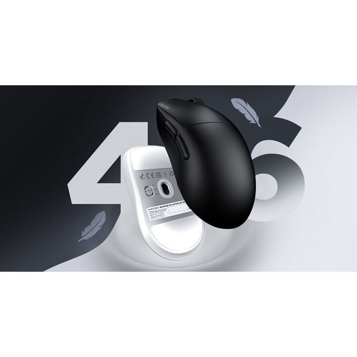 HATOR Quasar 3S Ultima 8K Wireless Maus Gaming rechts RF Wireless + Bluetooth + USB Type-C Optisch 30000 DPI