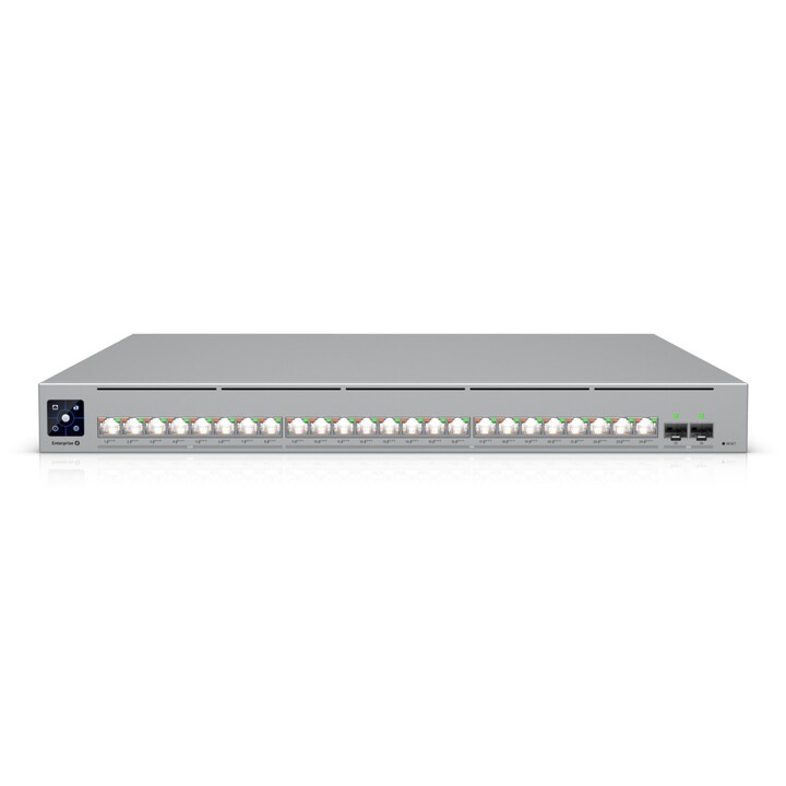Switch gestito Ubiquiti UniFi ECS-24-POE L2/L3 Ethernet 10G (100/1000/10000) Power Good Ethernet (PoE) 1U Grigio