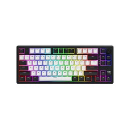 Teclado para jogos sem fio HATOR Skyfall 80 MAG ULTIMA 8K USB + RF sem fio + Bluetooth QWERTY Inglês americano Preto, Branco