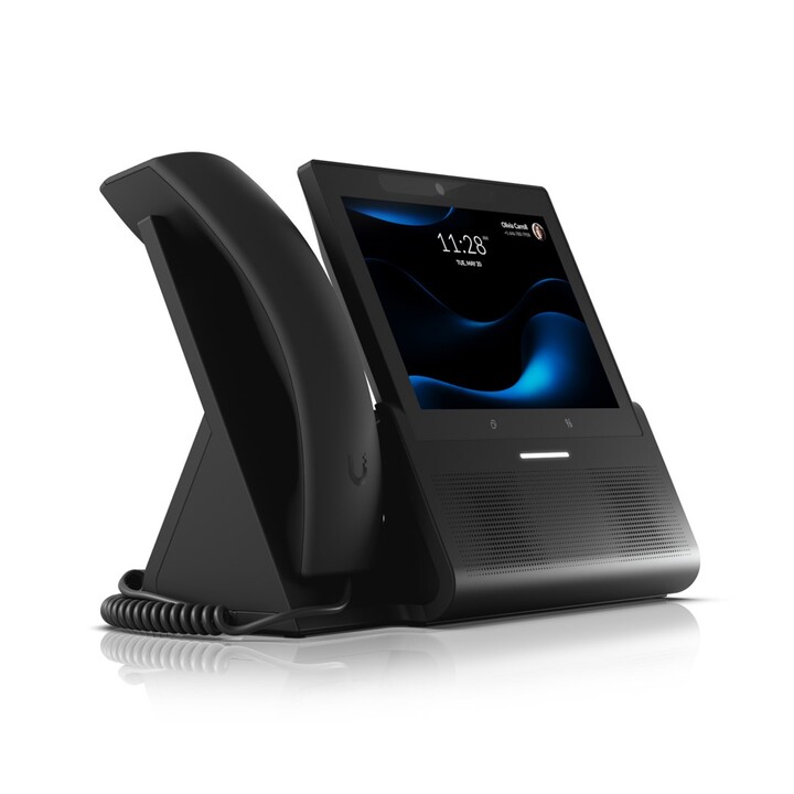 Telefone IP Ubiquiti UTP-G3-Touch-Enterprise Preto com Wi-Fi